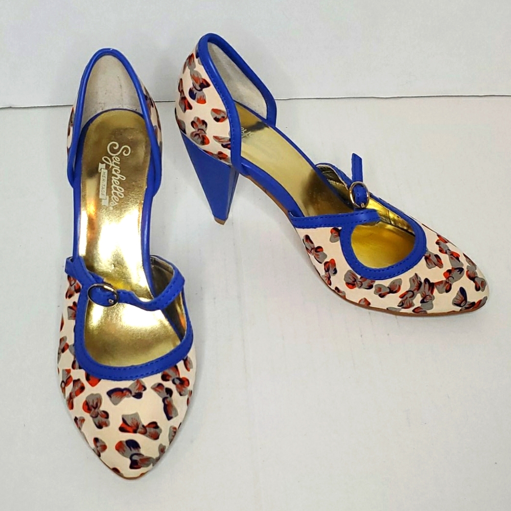 Seychelles Heritage Bowtie Heel size 6